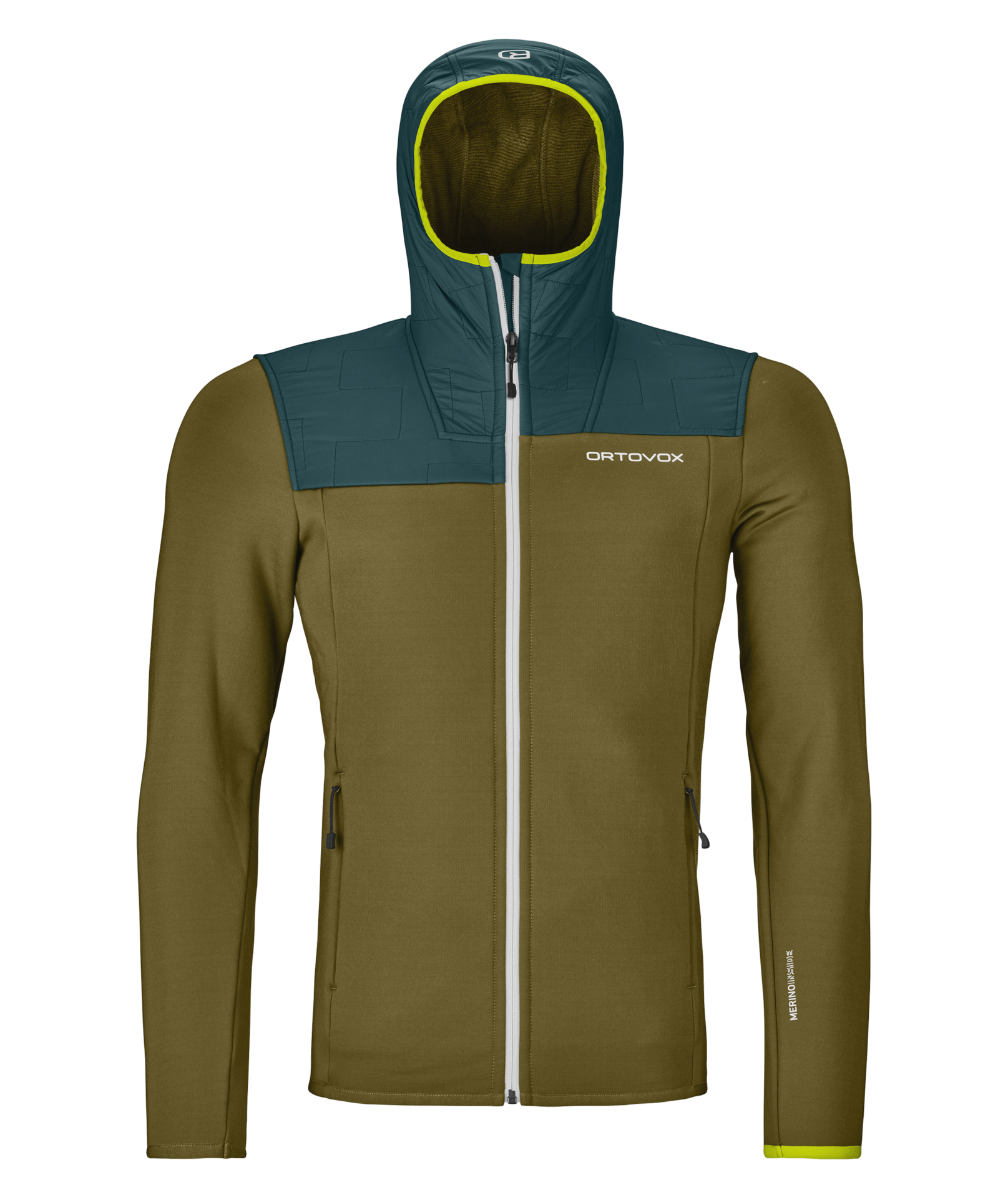 ORTOVOX Fleece Plus Hoody - (Merino) KapuzenFleece-Jacke Herren