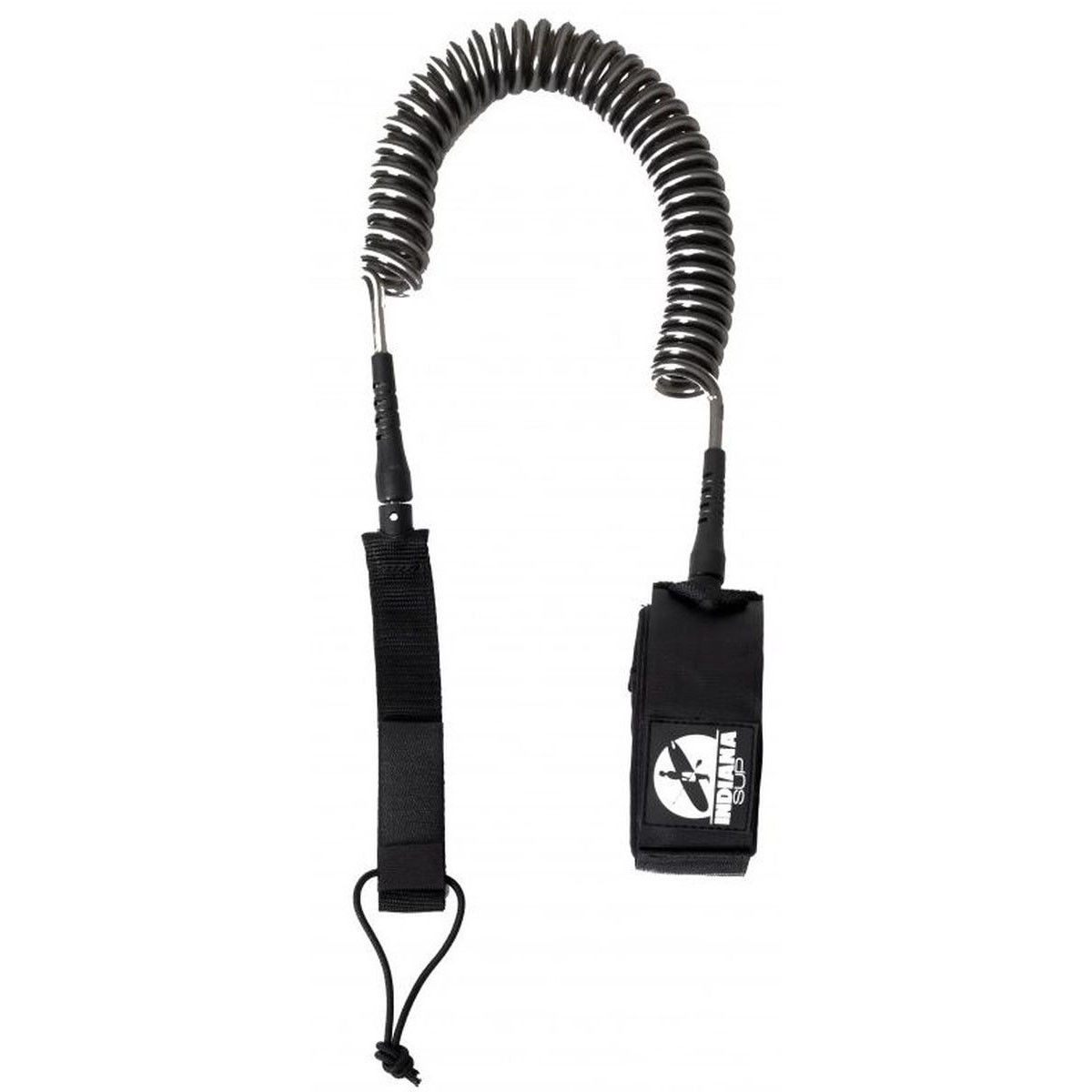 Indiana Coil LEASH SUP - Waden-Klett Sicherheitsleine schwarz