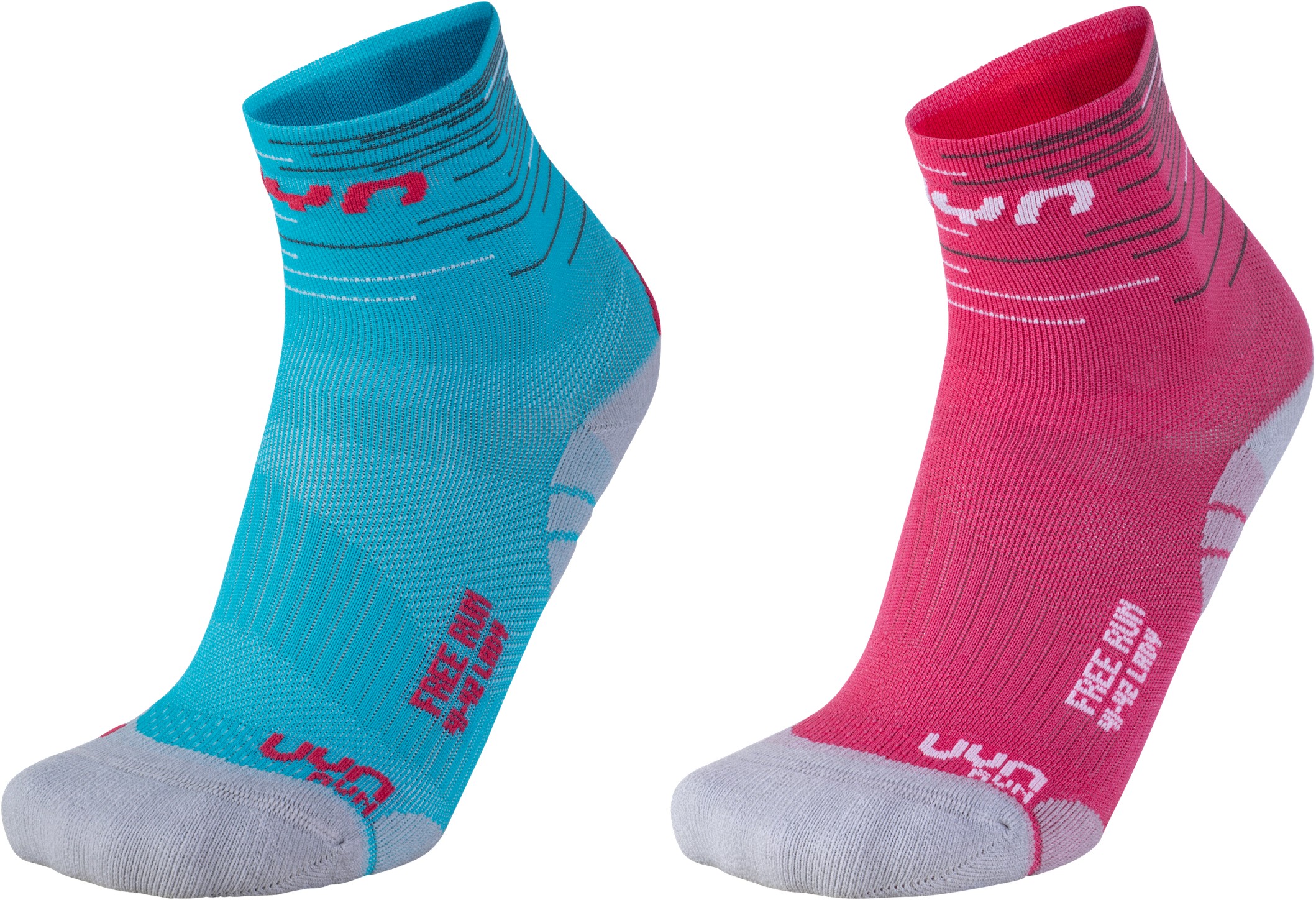 UYN LADY FREE RUN SOCKS - Runningsocken Laufsocken für Damen