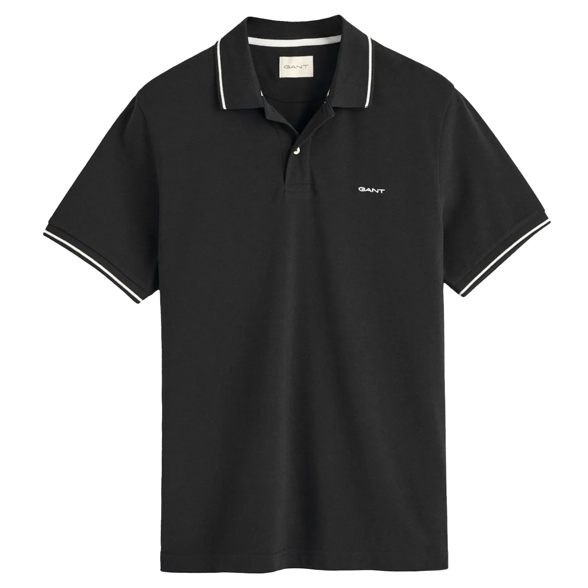GANT Tipping SS Pique Poloshirt Herren