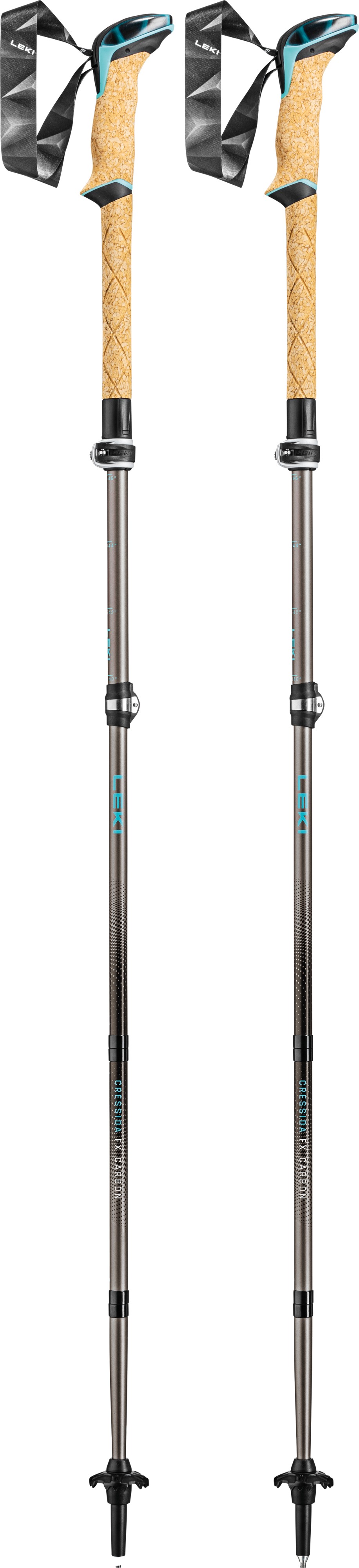 Leki CRESSIDA FX CARBON - verstellbare Trekkingstöcke