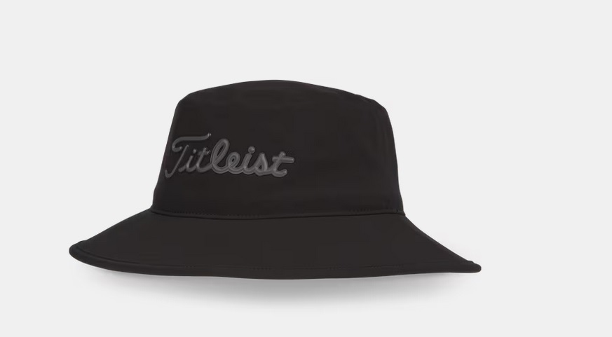 Titleist Players StaDry Bucket - Golfhut/ Golfregenhut  (black/charcoal)