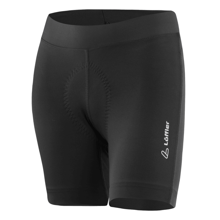 Löffler W BIKE TIGHTS X-SHORT TOUR - kurze Radhose für Damen