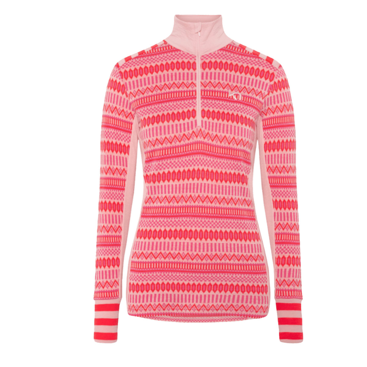 Kari Traa - Akle Wool Half Zip 100% Merinowolle - Damen